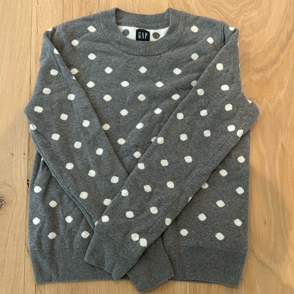 Gap polka dot sweater